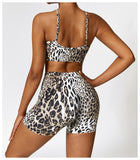 Custom Printing Seamless High Waist Shorts Crop Bra Lightweight Soft Breathable Stretchy Yoga Set