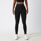 High Waisted Soft Material Butt Lifting Recycled Yoga Pants