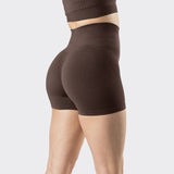 Workout Butt Lifting High Waist Seamless Gym Shorts Yoga Booty Shorts