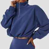 Wholesale Women's Sweatshirt Oversize Crop Top Hoodies