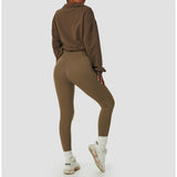 Wholesale Women's Sweatshirt Oversize Crop Top Hoodies