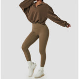 Wholesale Women's Sweatshirt Oversize Crop Top Hoodies