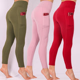 High Waist Yoga Pants Pocket Yoga Pants