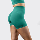 Workout Butt Lifting High Waist Seamless Gym Shorts Yoga Booty Shorts