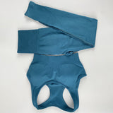 Athletic Outfits Seamless Yoga Leggings with Sports Bra Gym Tracksuits Set