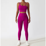 High Waisted Soft Material Butt Lifting Recycled Yoga Pants