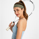 Workout Women Sweatbands Sport Hair Bands Moisture Wicking Headband for Running