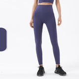 Brush Nude Felling Fabric High Waist Yoga Leggings