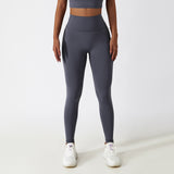 High Waisted Soft Material Butt Lifting Recycled Yoga Pants