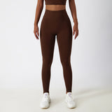 High Waisted Soft Material Butt Lifting Recycled Yoga Pants