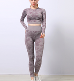 Wholesale Free Sample Ropa De Deportiva Mujer Workout Clothing Three Pieces Seamless Women Gym Yoga Wear Set