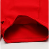 High Waisted Soft Ribbed Tummy Control Workout  Athletic Running Shorts With Pockets