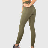 2 Piece Tracksuit Workout Outfits High Waist Leggings and Stretch Sports Bra Set