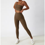 High Waisted Soft Material Butt Lifting Recycled Yoga Pants