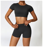 Wholesale Fitness Women Gym Clothes Kit 2 Pieces Sweat Suit