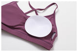 Strap Sports Bra 2PCS Yoga Set Women Scrunch Butt Leggings Gym Workout Clothing Activewear Outfit