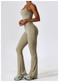2024 New Sportswear Workout Gym Yoga Tank Top And legging 2 Pieces Yoga Set