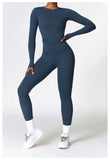 Loq MOQ Fashion Gym wear Fitness Long Sleeve Top Leggings Clothing Yoga Set