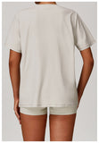 Oversize O Neck Cool Feeling Activewear T-shirt