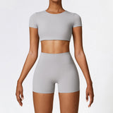 Wholesale Fitness Women Gym Clothes Kit 2 Pieces Sweat Suit