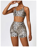 Custom Printing Seamless High Waist Shorts Crop Bra Lightweight Soft Breathable Stretchy Yoga Set