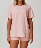 Oversize O Neck Cool Feeling Activewear T-shirt
