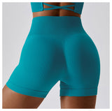 Wholesale Butt Lift Seamless Running Biker Shorts