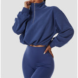 Wholesale Women's Sweatshirt Oversize Crop Top Hoodies
