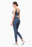 Women's Scallop U back Yoga Sports Bra