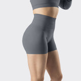  Workout Butt Lifting High Waist Seamless Gym Shorts Yoga Booty Shorts
