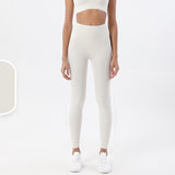 Brush Nude Felling Fabric High Waist Yoga Leggings
