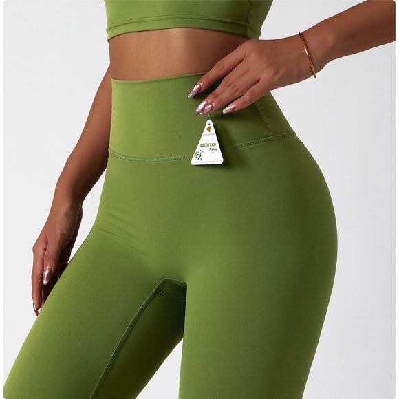 Recycled Material High Waist Yoga Leggings