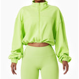  Plus Size ComfortSoft French Terry Zip Up  Women's Sweatshirt Hoodie