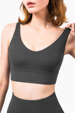 Women's Scallop U back Yoga Sports Bra
