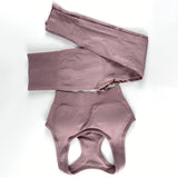 Athletic Outfits Seamless Yoga Leggings with Sports Bra Gym Tracksuits Set