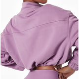  Plus Size ComfortSoft French Terry Zip Up  Women's Sweatshirt Hoodie