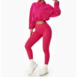  Plus Size ComfortSoft French Terry Zip Up  Women's Sweatshirt Hoodie