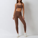 Recycled Material Sports Bra And Leggings Set