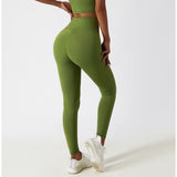 Recycled Material High Waist Yoga Leggings