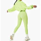  Plus Size ComfortSoft French Terry Zip Up  Women's Sweatshirt Hoodie