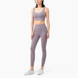 Women Solid Tracksuit Workout Outfits Sports Bra Set Yoga Sets for Women