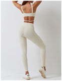 Recycled Material Sports Bra And Leggings Set