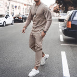 Athletic Sweatsuits Men's Tracksuit 2 Piece Casual Jogging Sport Suit Sets