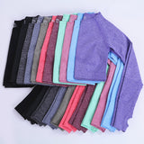 Free Sample Wholesale Seamless High Waisted Yoga Pants Ribbed Leggings And Crop Top Set 3 Pieces