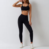 Recycled Material Sports Bra And Leggings Set