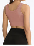 Front Zipper Closure High Impact Ribbed Gym Plus Fitness Yoga Shock Proof Sports Bras