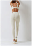 Recycled Material Sports Bra And Leggings Set