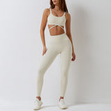 Recycled Material Sports Bra And Leggings Set