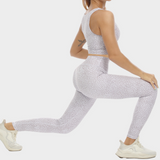 2022 new fashion seamless Yoga Sets Two Piece Outfits stretch Workout Active Wear running Sets