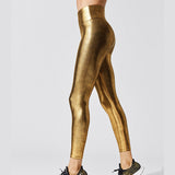 Womens Faux Leather Sexy Shiny Leggings Pants